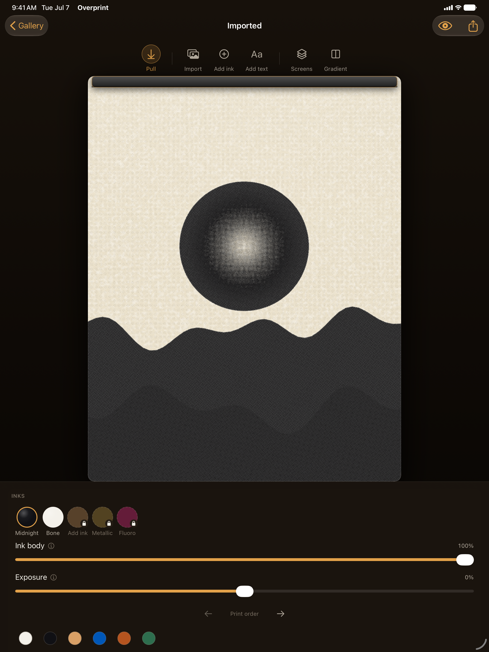Overprint screenshot 6