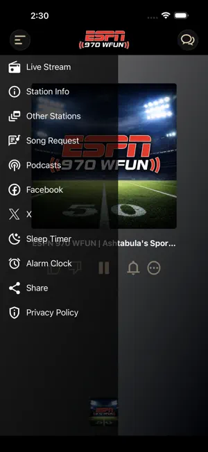 ESPN 970 WFUN screenshot 2