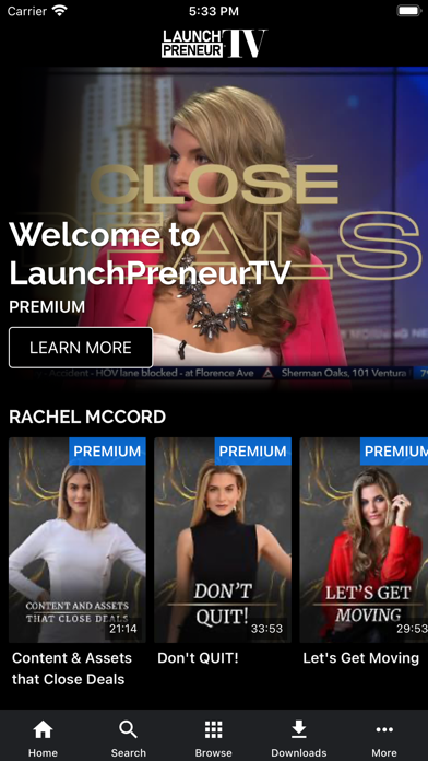 LaunchPreneurTV Screenshot