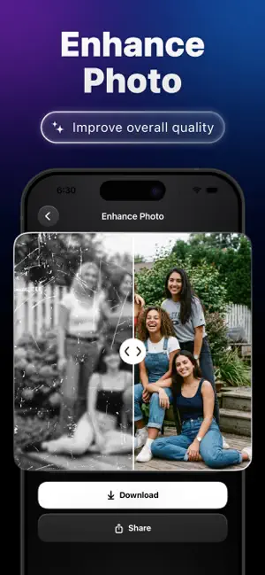 Unblur Photo - FixPix AI screenshot 2