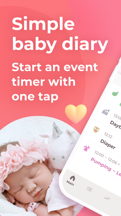 Erby feeding & sleep tracker Screenshot