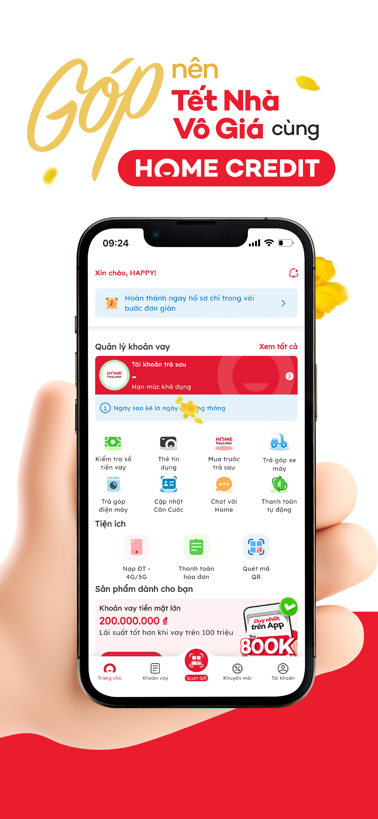 Home Credit Tài Chính Online