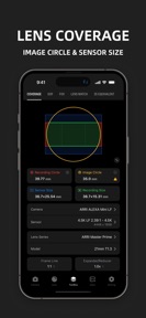 DPBOX:Cam&Lens Specs,Data Calc screenshot