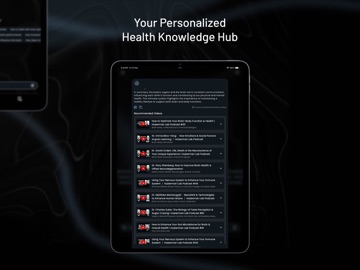 HealthyQuest Ai iPad screenshot