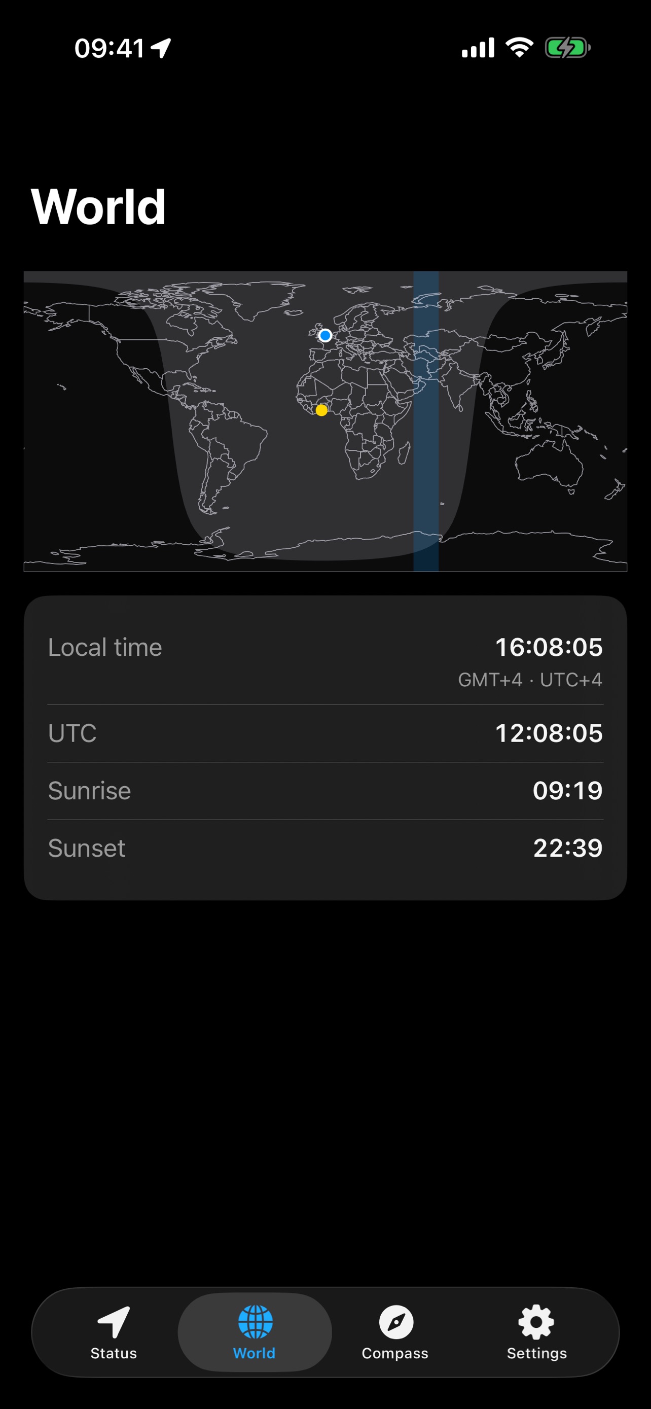 Screenshot 3 of GPSense — GPS Test & Status