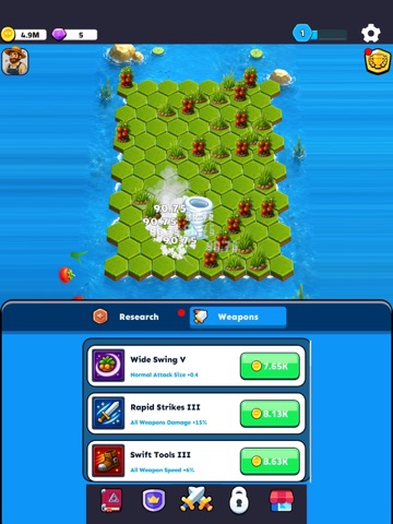 Cozy Harvest Idle iPad screenshot