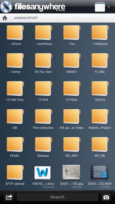 Screenshot #2 pour FilesAnywhere