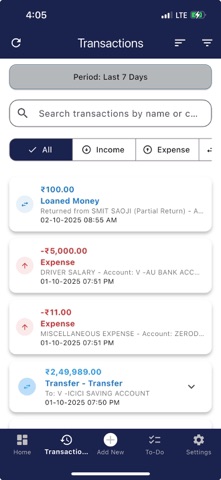 Finance Clarity screenshot