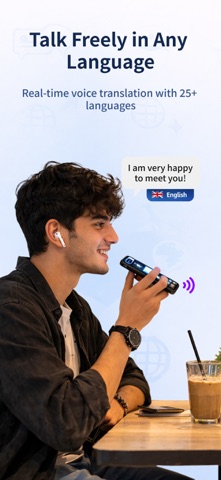 Voice Translator - Live Talk iPhone screenshot
