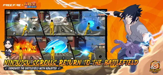 Free Fire x NARUTO SHIPPUDEN screenshot 6