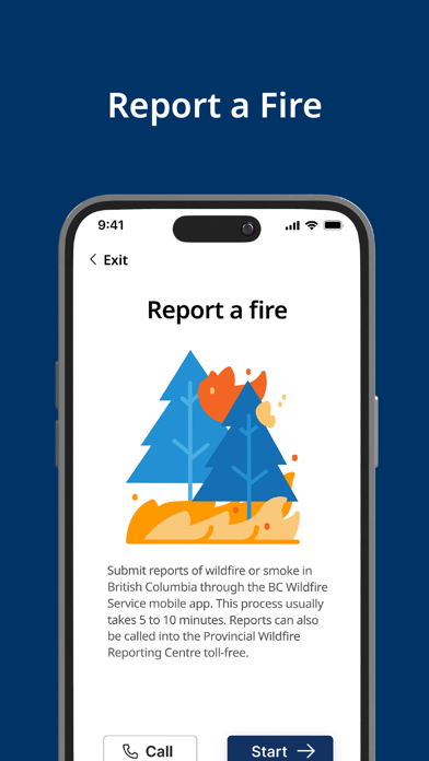 BC Wildfire Service Screenshot