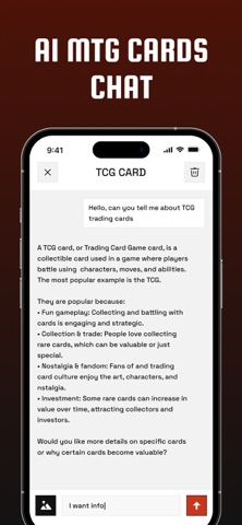 MTG Card Scanner - MC9 iPhone screenshot
