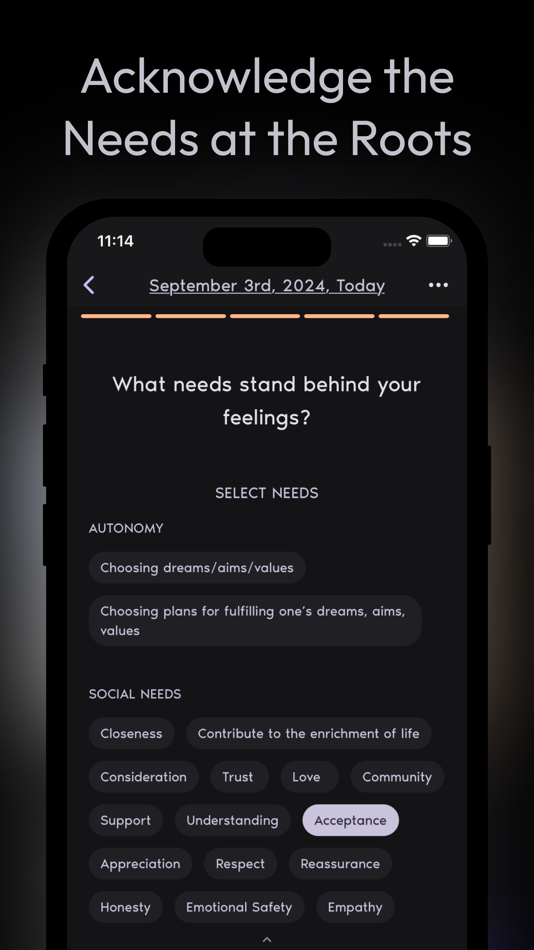 #5. Mindfulness Diary - Reflexy (iOS) 由: Oleg Svetlichnyi