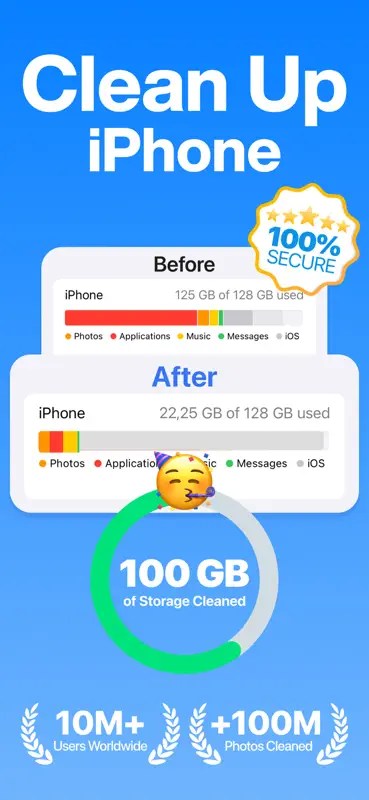 Clean Up Phone Storage: CleanX screenshot 1 of 10