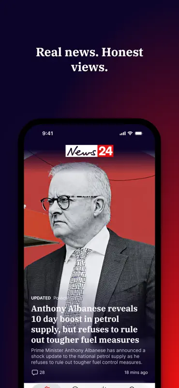 News24 Australia screenshot 1 of 5