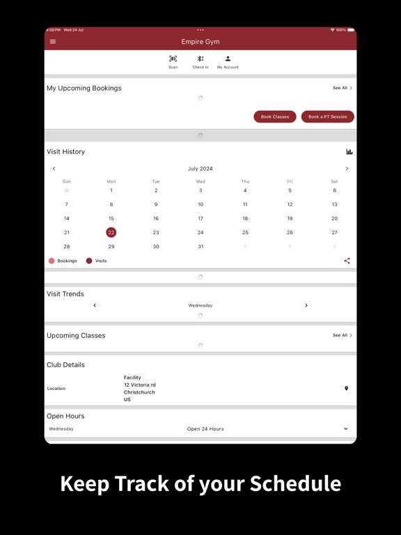 Empire Idaho Falls iPad screenshot 2 - Health & Fitness app