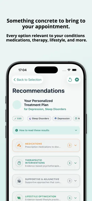 Treatment Finder: Depression screenshot 2