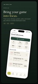 Journal 18: Golf Stat Tracker screenshot