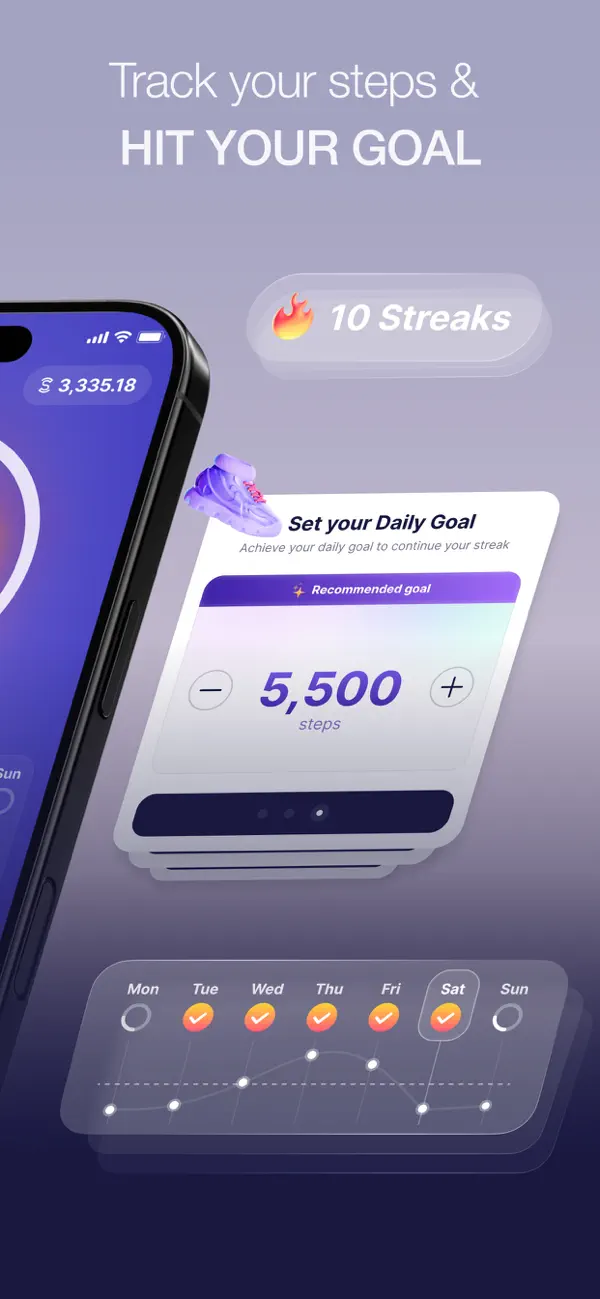 #2. Sweatcoin Walking Step Counter (iOS) Által: Sweatco Ltd