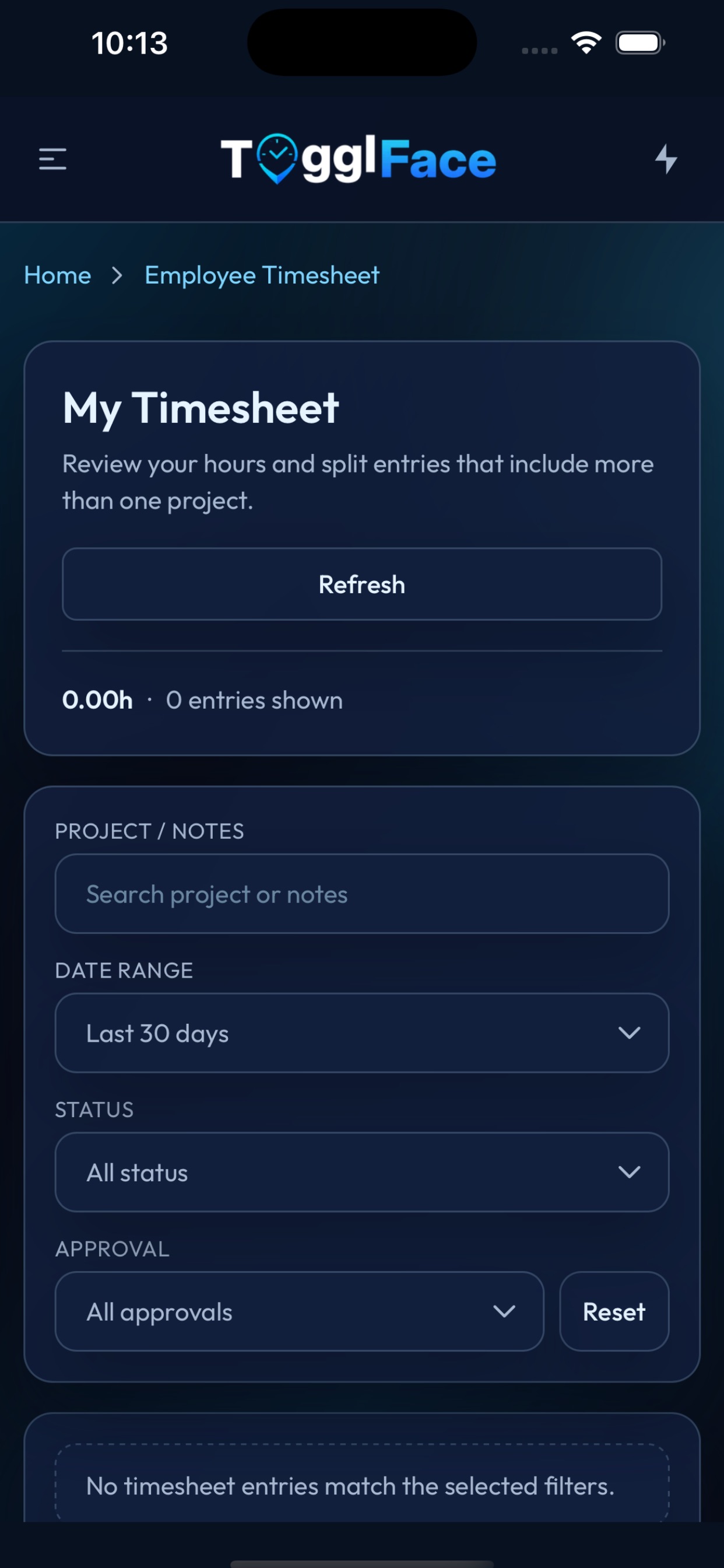 Screenshot 3 of TogglFace