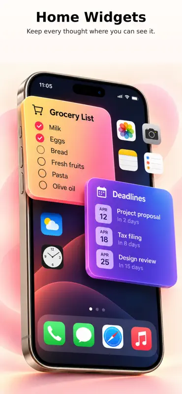 Jot Down: Notizen & Widget screenshot 3 of 10