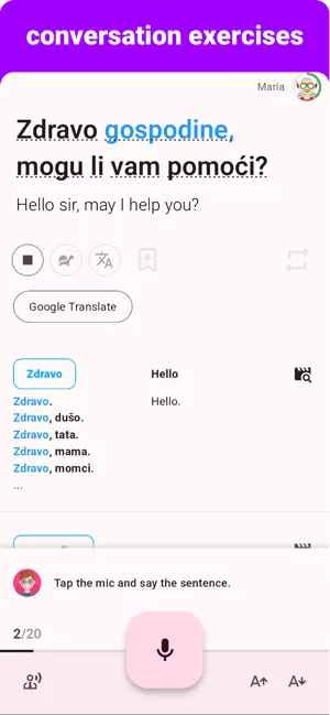 Bosnian - Listening Speaking screenshot 4