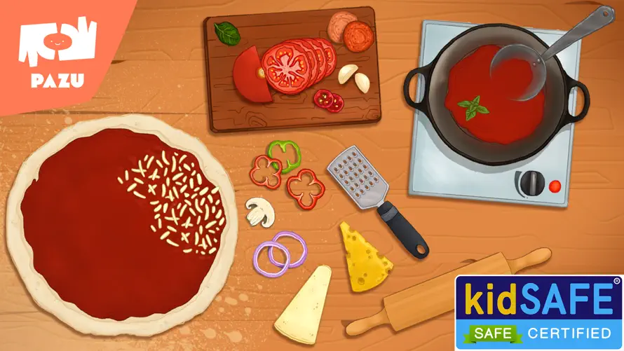 Pizza maker cooking games screenshot 1