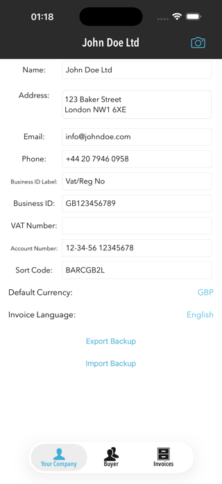 Invoice Template Pro Screenshot 5 of 10