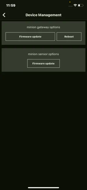minion IoT-Sensor screenshot 4
