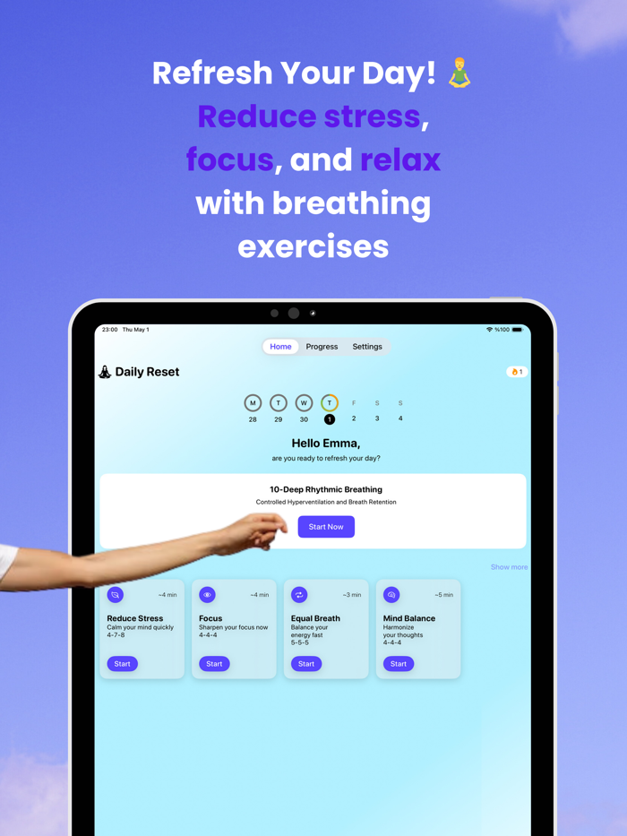 Mindful 5-Min Meditation