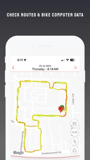 Bike GPS: Ride route tracker screenshot 3