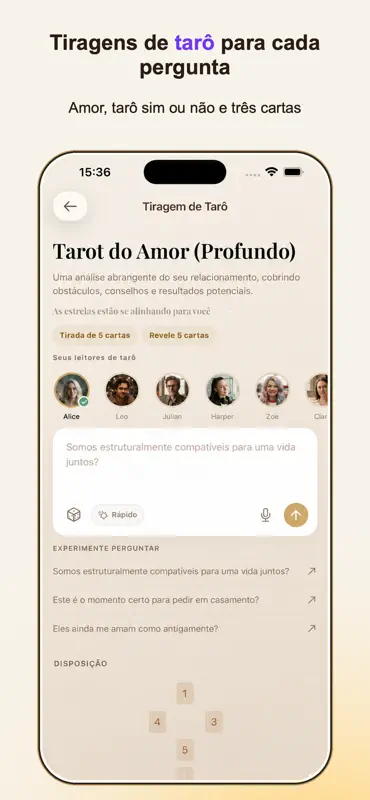 MysticX: Leitura de Tarot screenshot 5 of 10