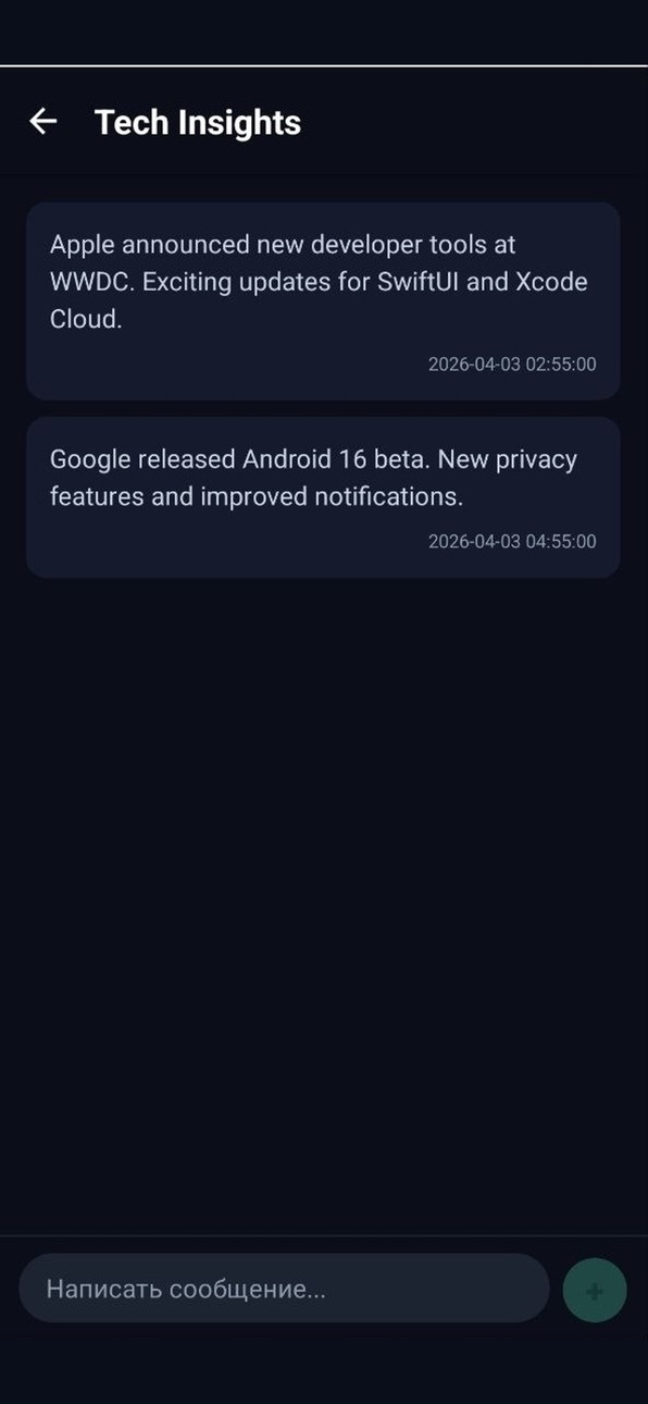 iPhone screenshot