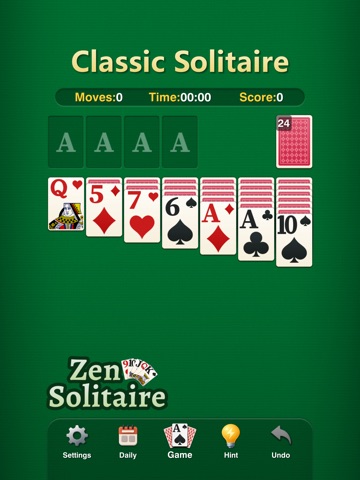 Zen Solitaire - Classic Card iPad screenshot