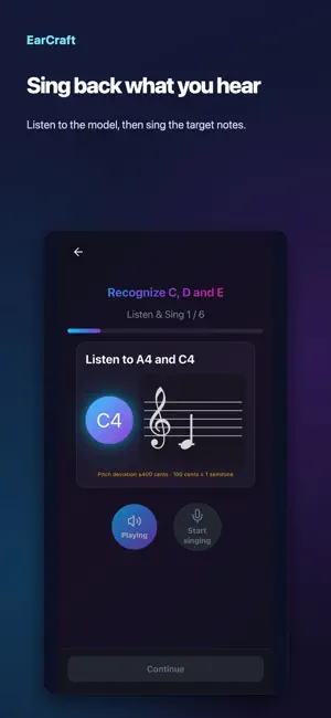 EarCraft: Pitch & Rhythm screenshot 4