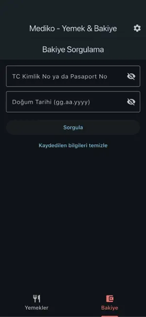 Mediko - Yemek & Bakiye screenshot 2