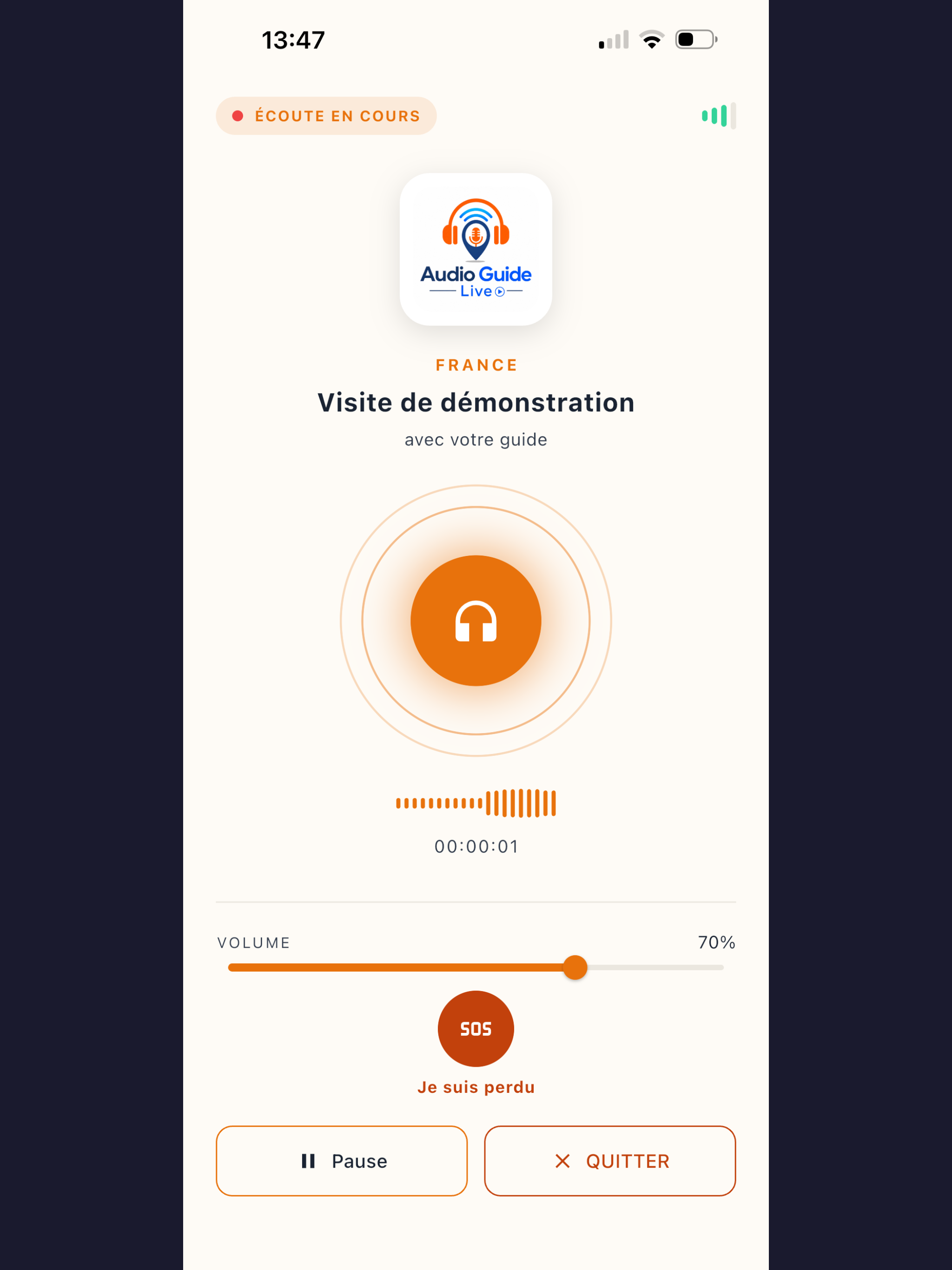 Audio Guide Live screenshot 10