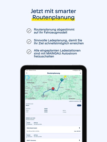 MAINGAU Autostrom iPad screenshot 3