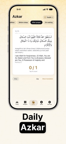 Muslim Widget: Prayer & Qibla Screenshot 6 of 7