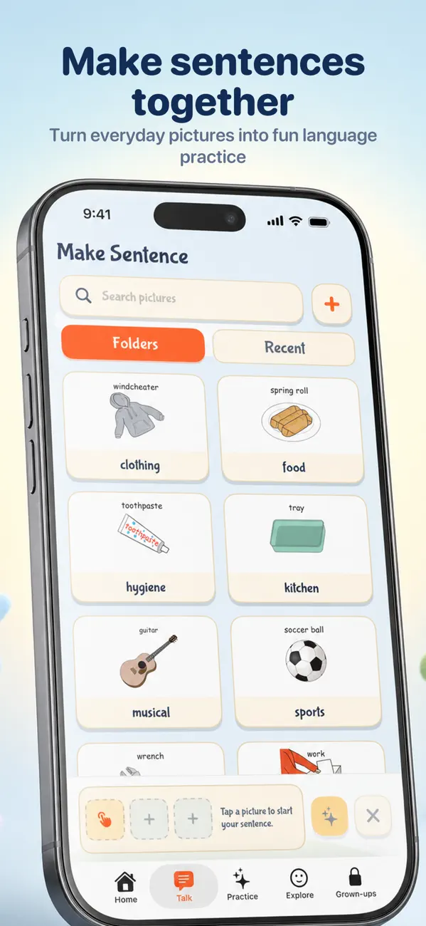 Screenshot #2 pour Speech Therapy - Help Me Talk
