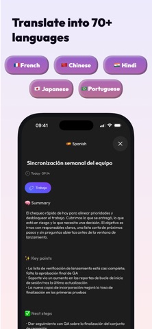 Nami: AI Voice Notes Screenshot 7 of 8