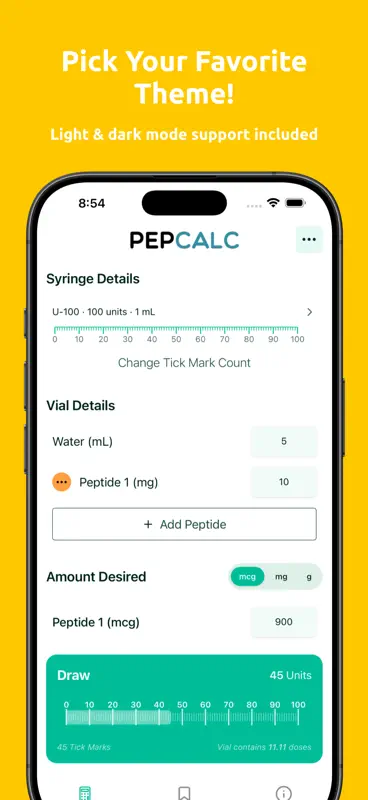 PepCalc: Peptide Calculator screenshot 6 of 6