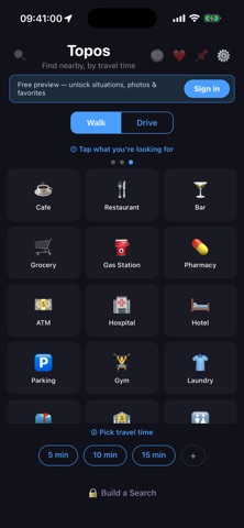 Topos: Nearby by Time screenshot