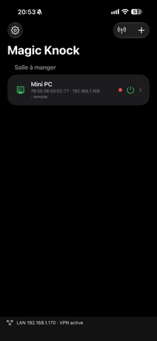Magic Knock – Wake On LAN screenshot 1