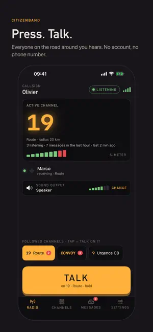 CitizenBand Radio screenshot 1