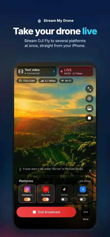 Stream My Drone screenshot 1 of 4