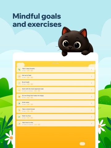 Tabby: Self-Care Pet iPad screenshot