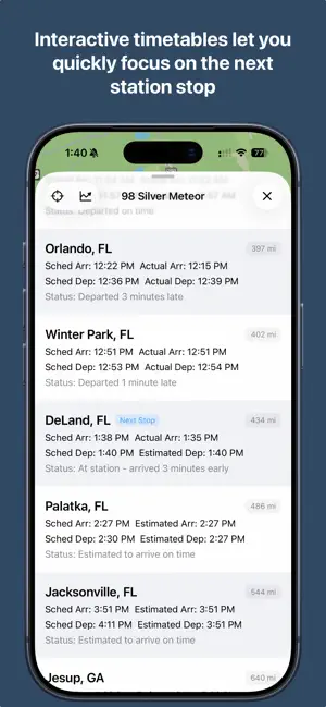 Train Tracker Pro screenshot 2