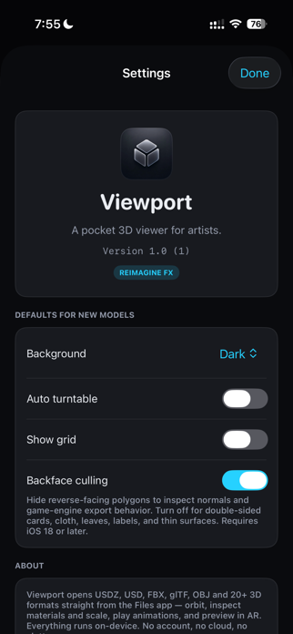 Viewport 3D Screenshot 7 of 9