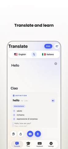 Glot: Translator App iPhone screenshot 4